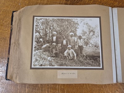 Lot 7 - Burma. An album containing bromide print photographs of the Shan State Burma, c. 1920