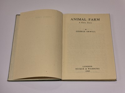 Lot 686 - Orwell (George). Animal Farm, 1st edition, 1945