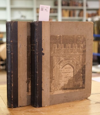 Lot 33 - Ackermann (R. publisher), A History of the University of Oxford..., 1814