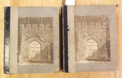 Lot 33 - Ackermann (R. publisher), A History of the University of Oxford..., 1814