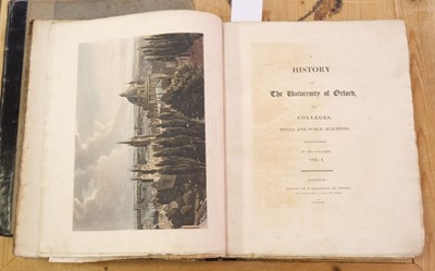 Lot 33 - Ackermann (R. publisher), A History of the University of Oxford..., 1814