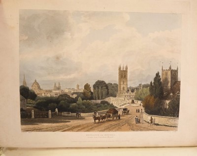 Lot 33 - Ackermann (R. publisher), A History of the University of Oxford..., 1814
