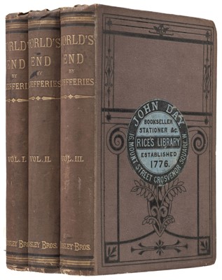 Lot 643 - Jefferies (Richard). World's End, 3 volumes, 1st edition, 1877