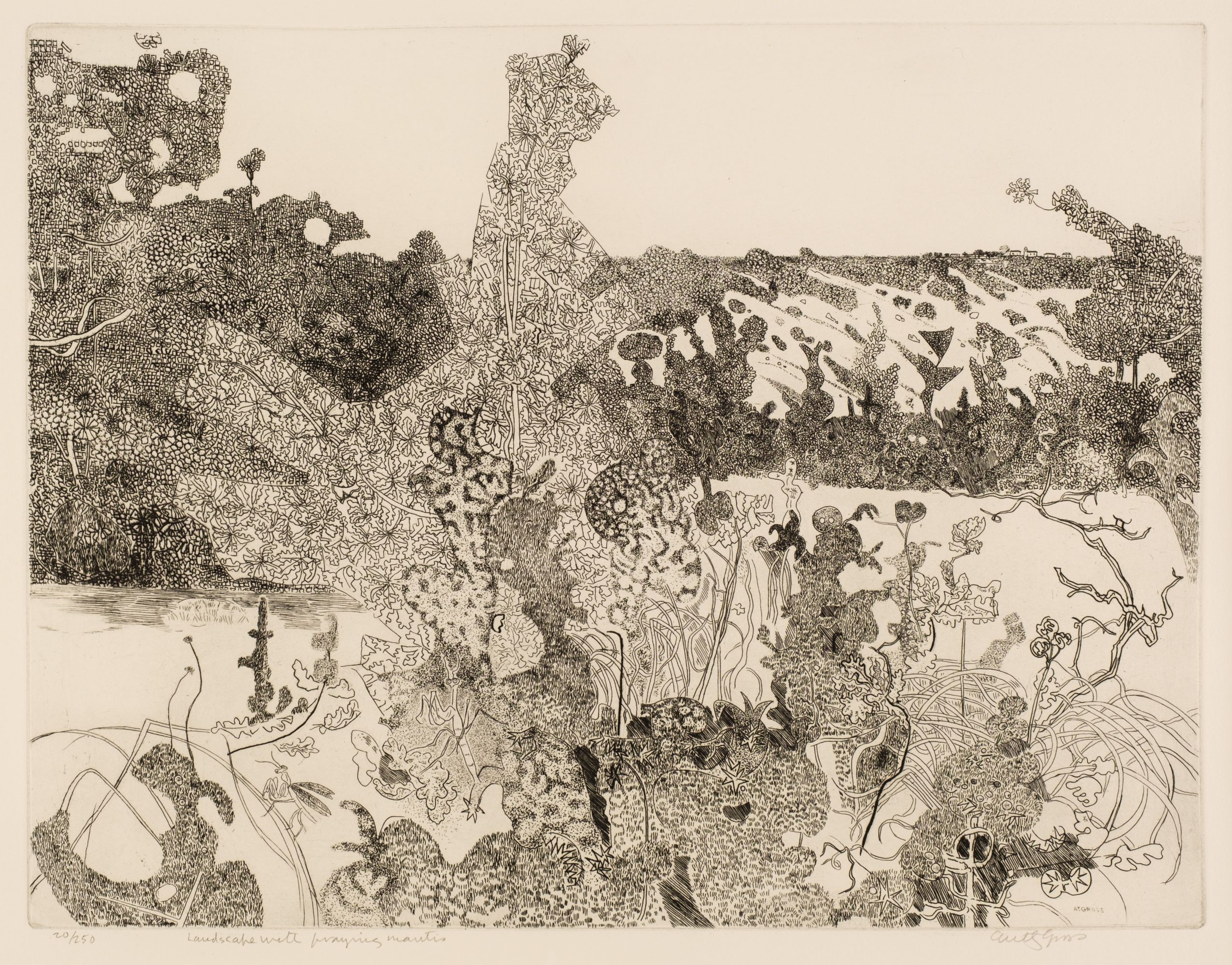 Lot 449 - Gross (Anthony, 1905-1984). Landscape with