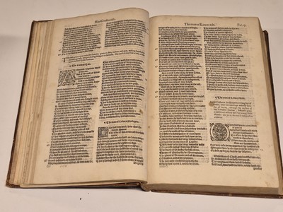 Lot 195 - Chaucer (Geoffrey). The Workes of Our Ancient and Learned English Poet, newly Printed, 1602