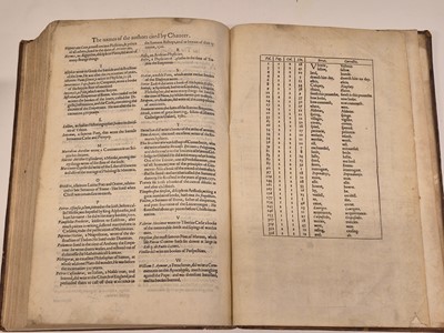 Lot 195 - Chaucer (Geoffrey). The Workes of Our Ancient and Learned English Poet, newly Printed, 1602