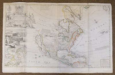 Lot 113 - North America. Moll (Herman)..., This Map of North America..., circa 1725