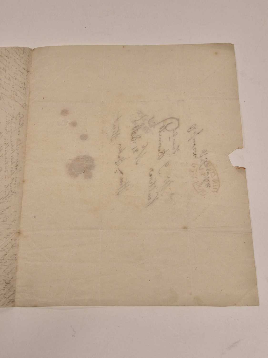 Lot 414 - Valentine. A Regency illustrated love letter