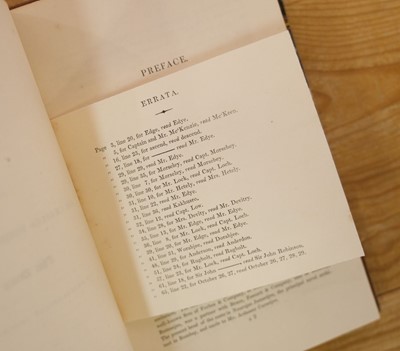 Lot 10 - Cursetjee (Ardaseer). Diary of an Overland Journey from Bombay to England...