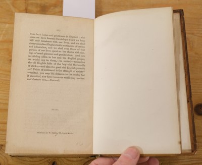 Lot 23 - Nowrojee (Jehangeer & Merwanjee, Hirjeebhoy). Journal of a Residence...