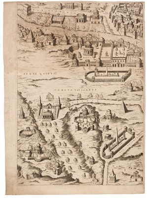 Lot 119 - Rome. Rossi (G. G.), Urbis Romae Sciographia Ex Antiquis.., circa 1650