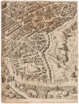 Lot 119 - Rome. Rossi (G. G.), Urbis Romae Sciographia Ex Antiquis.., circa 1650