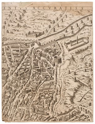 Lot 119 - Rome. Rossi (G. G.), Urbis Romae Sciographia Ex Antiquis.., circa 1650