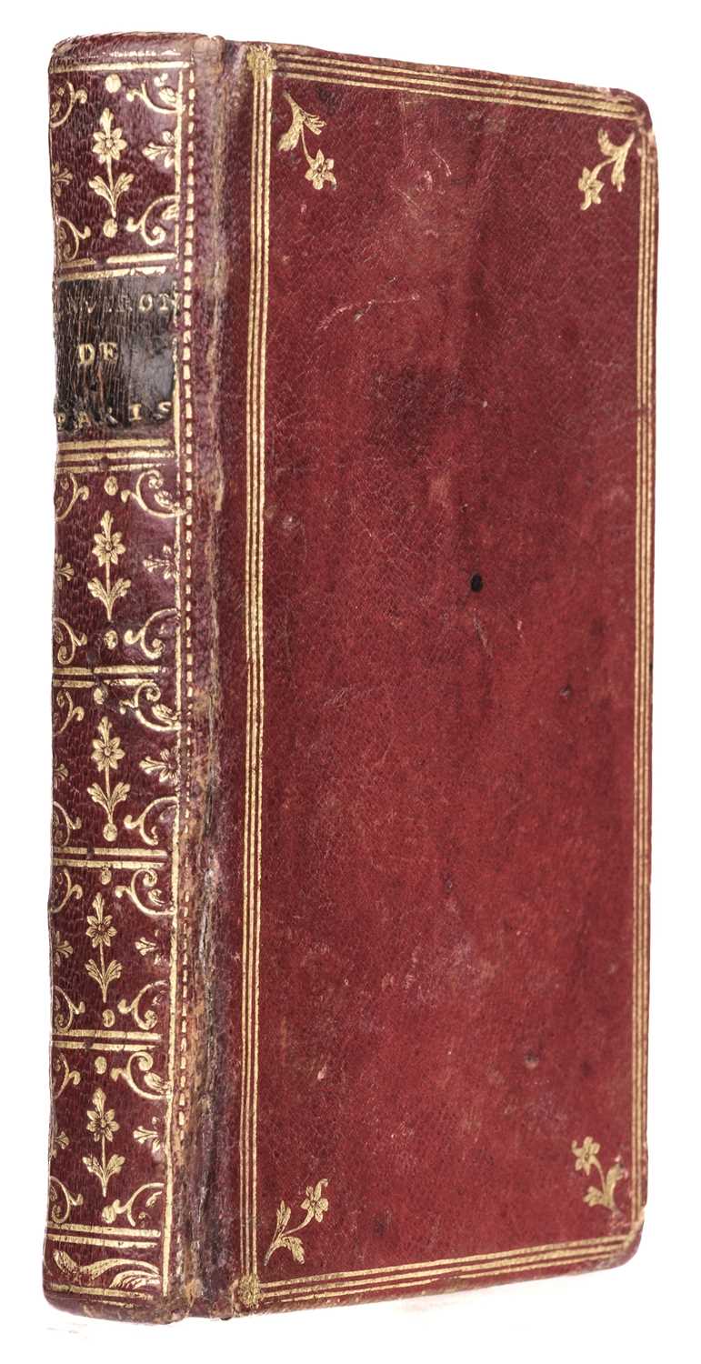 Lot 18 - Lattre (Jean). Atlas Topographique des Environs de Paris..., published Paris [1764]