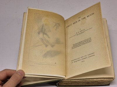 Lot 761 - Wells (Herbert George, 1866-1946). The First Men in the Moon, reprint...