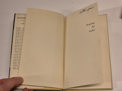 Lot 547 - Beckett (Samuel). Waiting for Godot..., 1957..., and 2 others, each signed