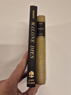 Lot 547 - Beckett (Samuel). Waiting for Godot..., 1957..., and 2 others, each signed