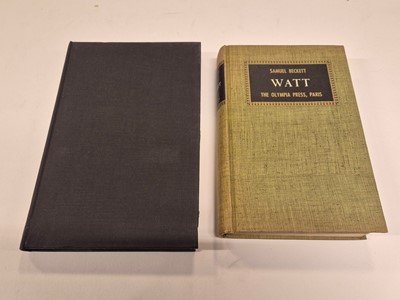 Lot 547 - Beckett (Samuel). Waiting for Godot..., 1957..., and 2 others, each signed