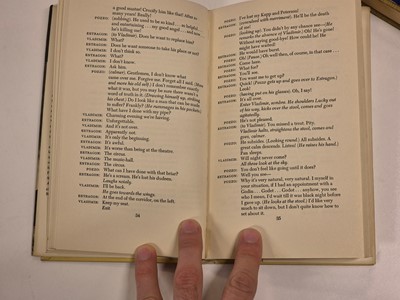 Lot 547 - Beckett (Samuel). Waiting for Godot..., 1957..., and 2 others, each signed