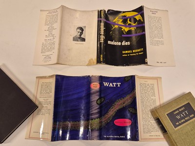 Lot 547 - Beckett (Samuel). Waiting for Godot..., 1957..., and 2 others, each signed
