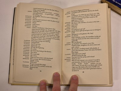 Lot 547 - Beckett (Samuel). Waiting for Godot..., 1957..., and 2 others, each signed