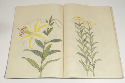Lot 56 - Japanese Lilies. Manuscript, [?Tokyo], late 19th c.