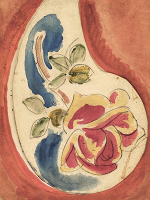 Lot 231 - Grant (Duncan, 1885-1978). New Year Greetings card, 1933