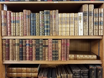 Lot 309 - Bindings. A large collection of mostly 19th-century leather bindings