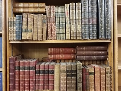 Lot 309 - Bindings. A large collection of mostly 19th-century leather bindings
