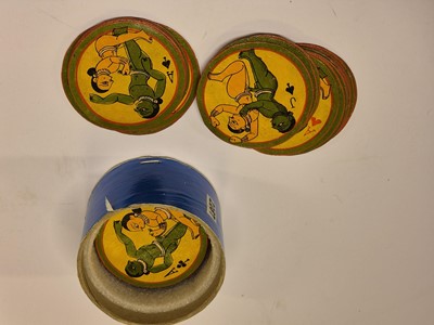 Lot 402 - Indian playing cards. Dashavatara Ganjifa, Cuddapah type, Nossam, circa 1884, & 9 others