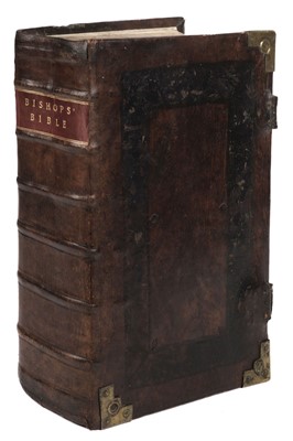 Lot 190 - Bible [English]. [The Holie Bible conteynyng the Olde Testament and the Newe, 1568]