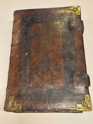 Lot 190 - Bible [English]. [The Holie Bible conteynyng the Olde Testament and the Newe, 1568]