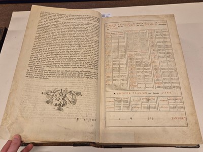 Lot 244 - Bible [English]. The Holy Bible, containing the Old Testament and the New, 1717