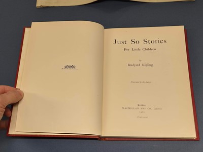 Lot 436 - Kipling (Rudyard). Just So Stories, 1st edition, 1st impression, 1st state, 1902