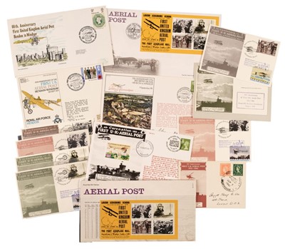 Lot 349 - Airmails. London to Windsor Flights with Advertisements, 1911