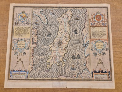 Lot 7 - Isle of Man. Speed (John), The Isle of Man, 1st edition, 1611