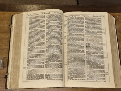 Lot 214 - Bible [English]. The Holy Bible, Conteyning the Old Testament, and the New, 1613