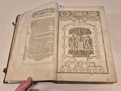 Lot 214 - Bible [English]. The Holy Bible, Conteyning the Old Testament, and the New, 1613