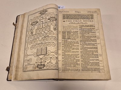Lot 214 - Bible [English]. The Holy Bible, Conteyning the Old Testament, and the New, 1613