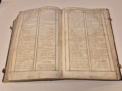 Lot 214 - Bible [English]. The Holy Bible, Conteyning the Old Testament, and the New, 1613