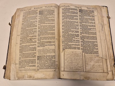 Lot 214 - Bible [English]. The Holy Bible, Conteyning the Old Testament, and the New, 1613