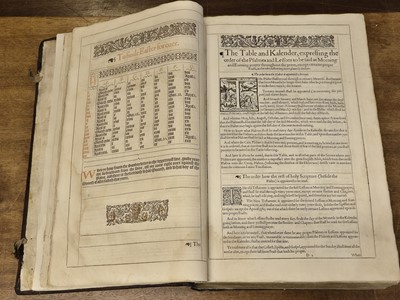 Lot 214 - Bible [English]. The Holy Bible, Conteyning the Old Testament, and the New, 1613