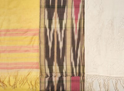 Lot 620 - Clothing. A collection of shawls and garments belonging to Lady Ottoline Morrell (1873-1938)