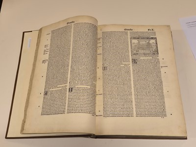 Lot 170 - Bible [Latin]. Biblia, 1516