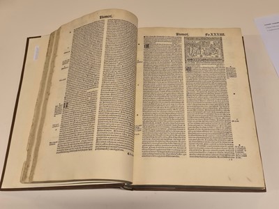 Lot 170 - Bible [Latin]. Biblia, 1516