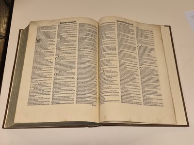 Lot 170 - Bible [Latin]. Biblia, 1516