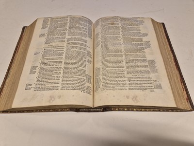 Lot 196 - Bible [English]. The Bible, that is, the Holy Scriptures..., 1582