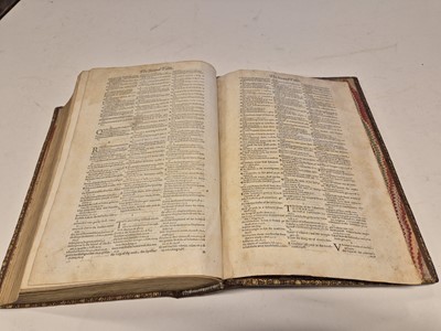 Lot 196 - Bible [English]. The Bible, that is, the Holy Scriptures..., 1582