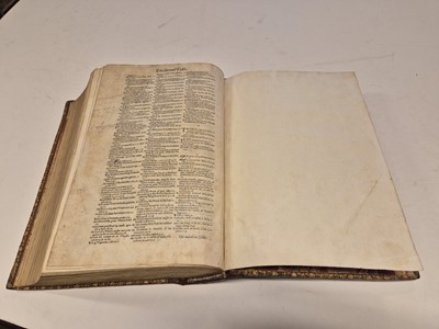 Lot 196 - Bible [English]. The Bible, that is, the Holy Scriptures..., 1582