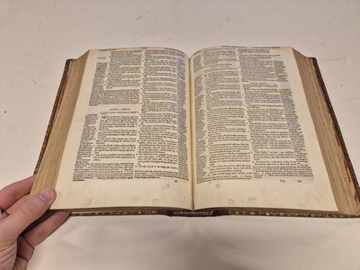 Lot 196 - Bible [English]. The Bible, that is, the Holy Scriptures..., 1582